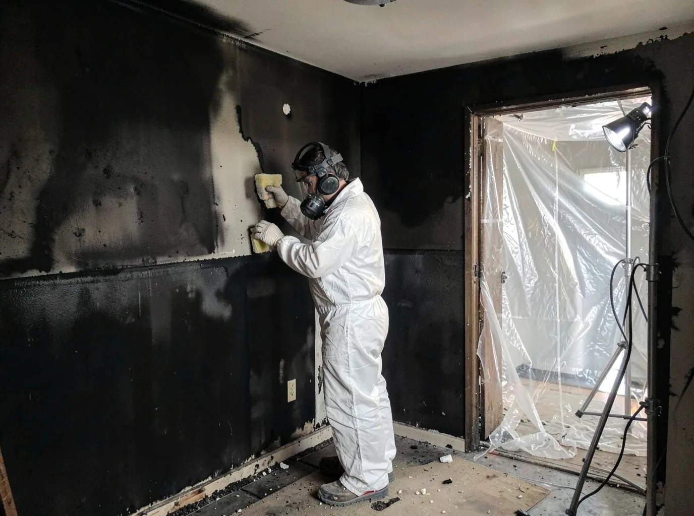 Fire Damage Restoration company in Lequire, OK